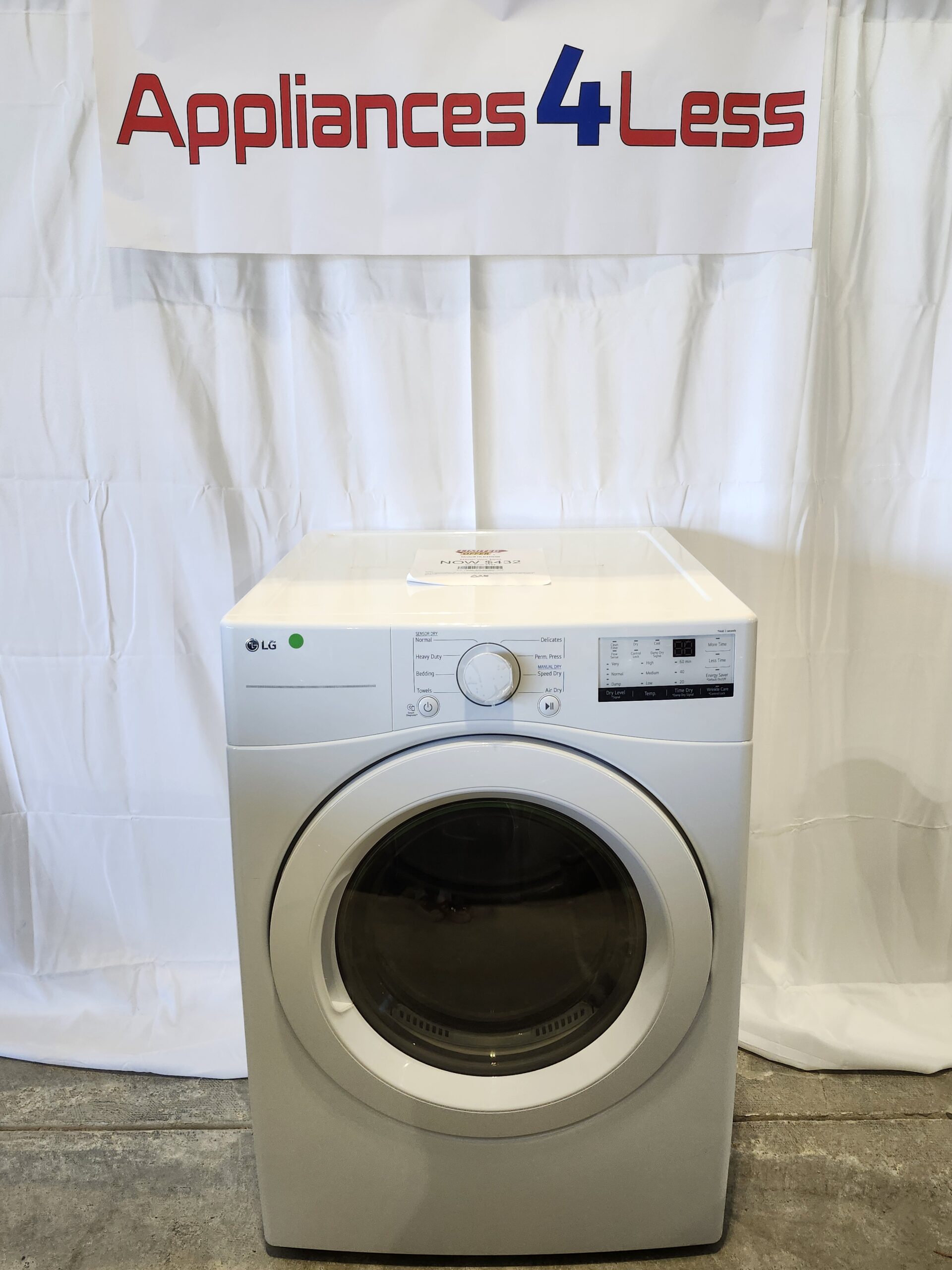 DLE3400W-1 7.4 cu. ft. Ultra Large Capacity Electric Dryer - Image 1