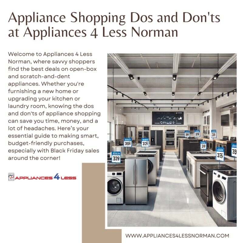 Appliance Shopping