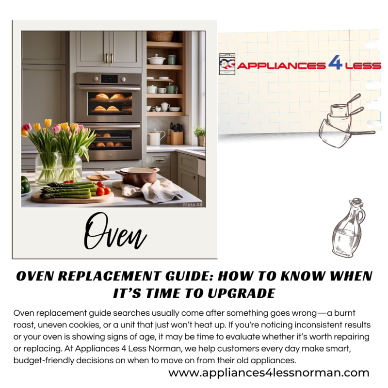 Oven replacement guide