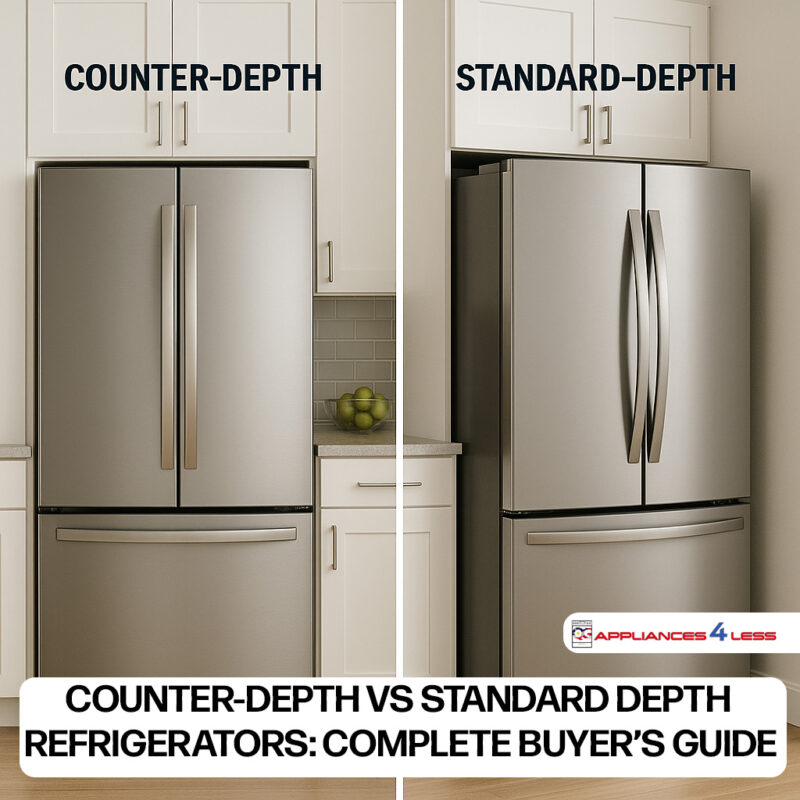 Counter-Depth vs Standard-Depth Refrigerators