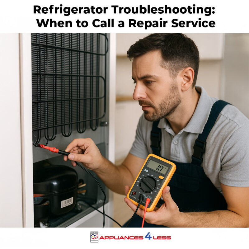 Refrigerator troubleshooting