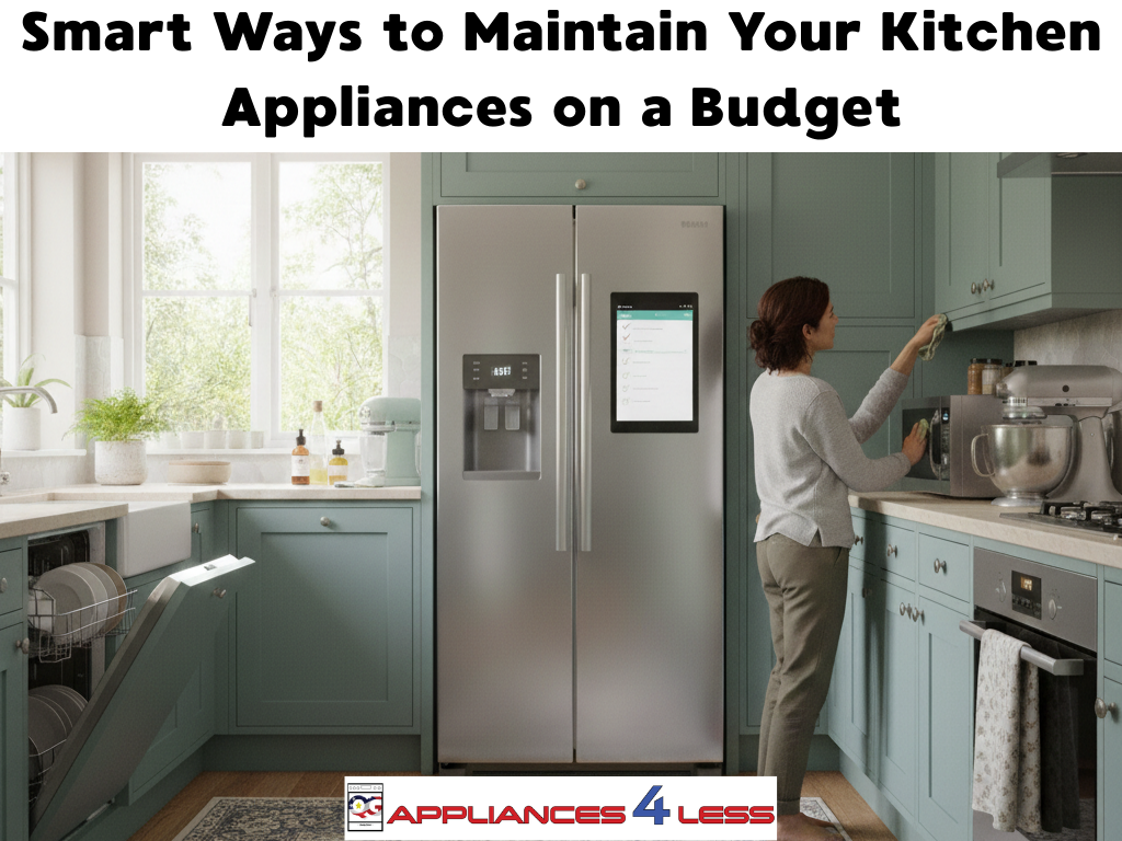 Ways to Maintain Kitchen Appliances