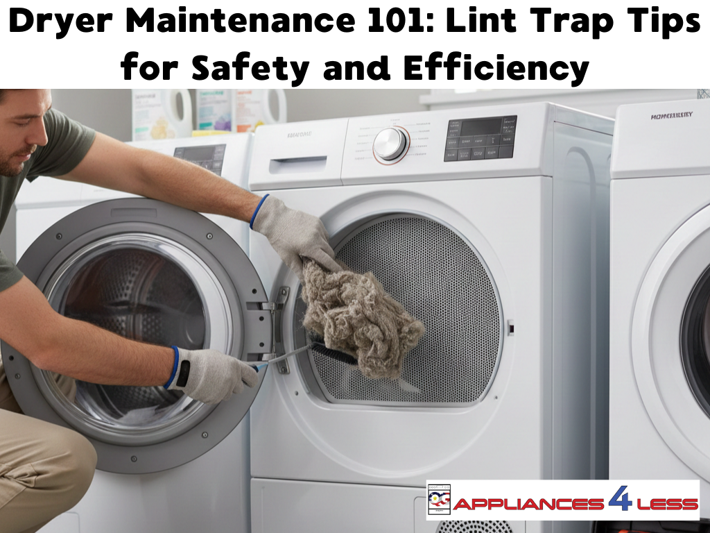 Lint Trap Tips for Dryer