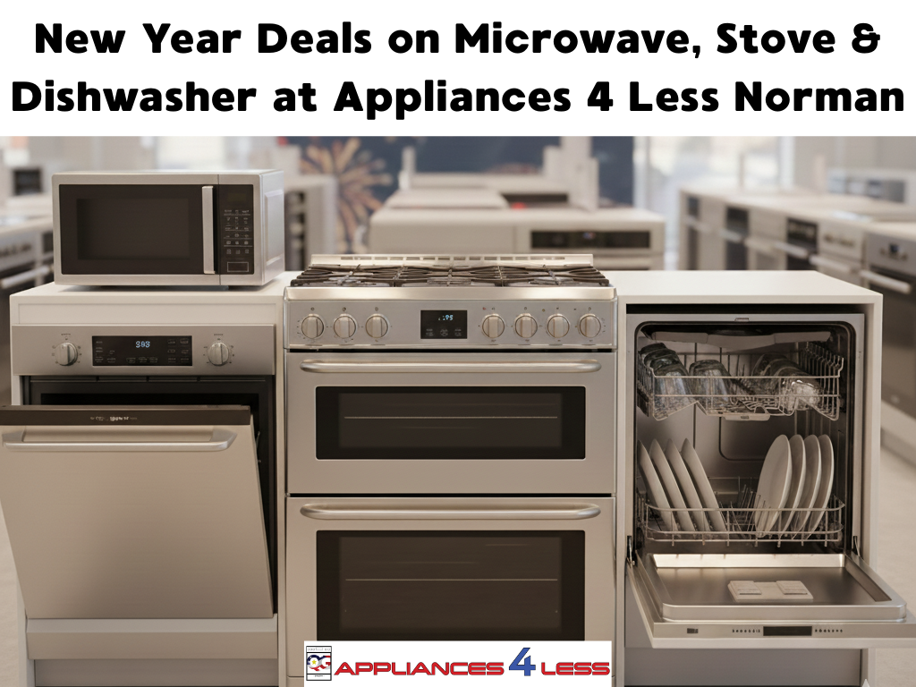 New Year Deals on Microwave Stove and Dishwasher