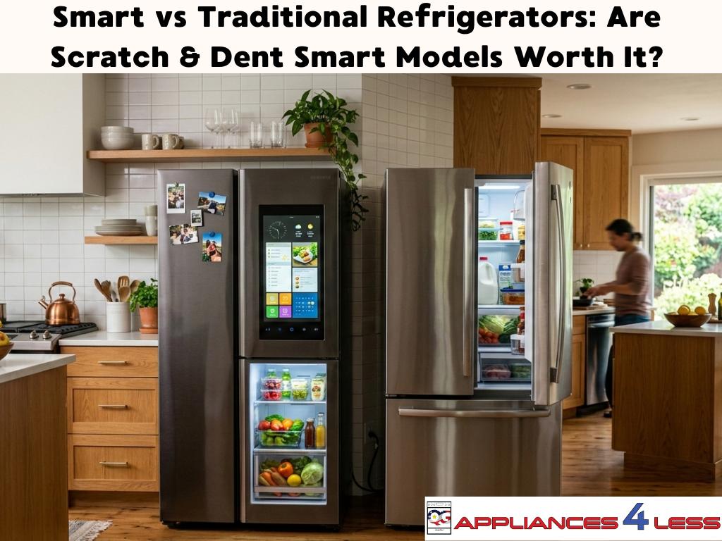 Smart Refrigerators vs Traditional Refrigerators