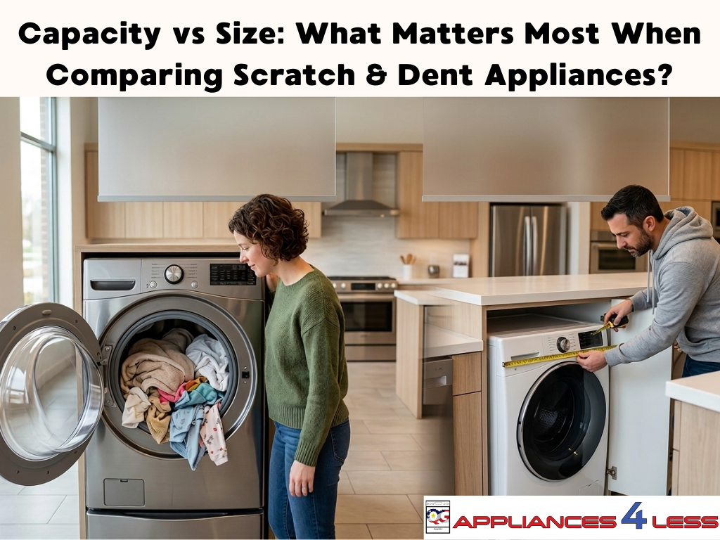 Appliance Capacity vs Appliance Size