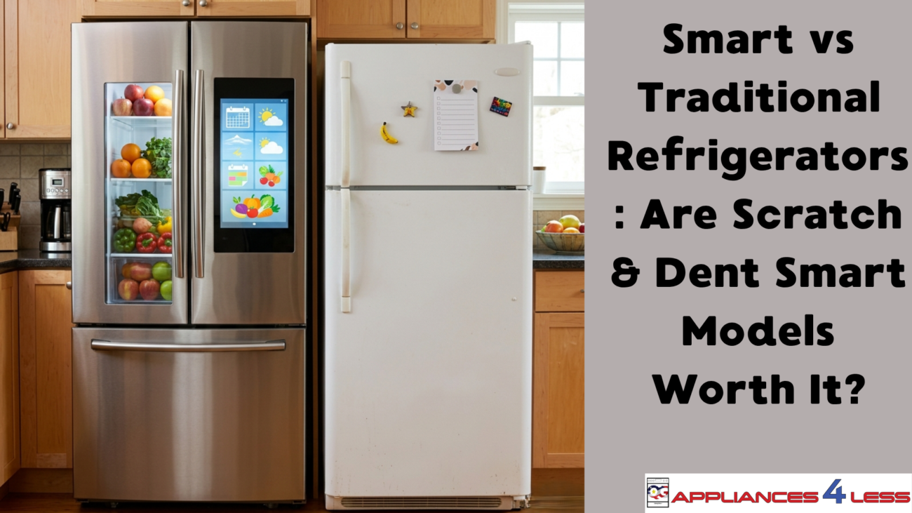Smart-vs-Traditional-Refrigerators - A4L omaha