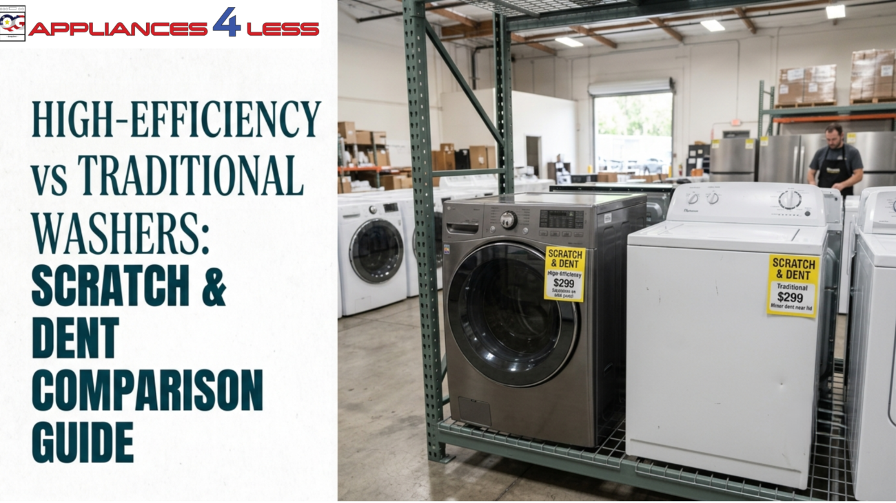 High-Efficiency Vs Traditional Washers