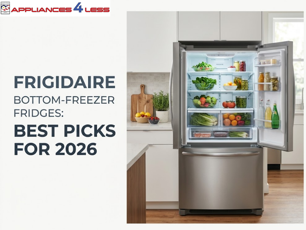 Best Frigidaire Bottom-Freezer Fridges