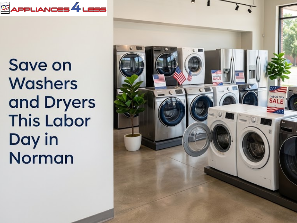 Washers and Dryers Savings on Labor Day